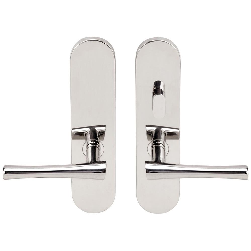 INOX - LA 214 Champagne, TL4 w/Privacy Bolt, 2-3/8''  BS,32,LH - Polished Stainless Steel