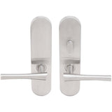 INOX - LA 214 Champagne, TL4 w/Privacy Bolt, 2-3/4''  BS,32D,RH - Satin Stainless Steel