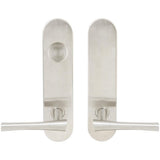INOX - LA 214 Champagne, Dummy Entry, 32D, LH - Satin Stainless Steel