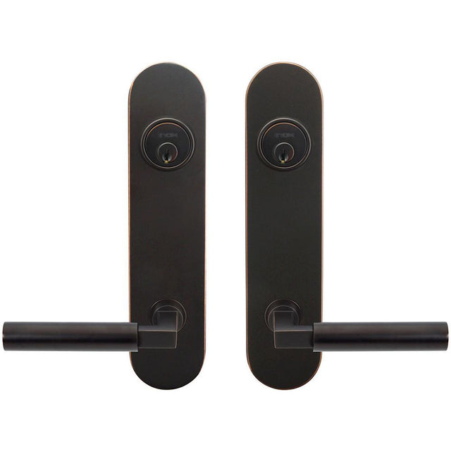 INOX - LA 221 Aurora,TL4 Entry,Double Cyl 2-3/4'' BS,10B - Oil Rubbed Bronze