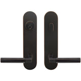 INOX - LA 221 Aurora,TL4 Entry,Single Cyl 2-3/4'' BS,10B,LH - Oil Rubbed Bronze