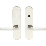 INOX - LA 221 Aurora, TL4 w/Privacy Bolt, 2-3/8''  BS,32,RH - Polished Stainless Steel