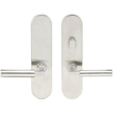 INOX - LA 221 Aurora, TL4 w/Privacy Bolt, 2-3/4''  BS,32D,RH - Satin Stainless Steel