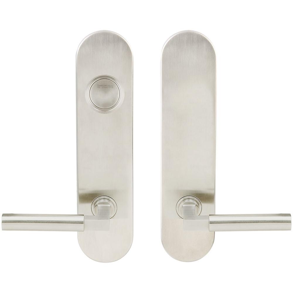 INOX - LA 221 Aurora, Dummy Entry, 32D, RH - Satin Stainless Steel