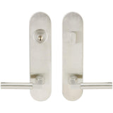 INOX - LA 221 Aurora,TL4 Entry,Single Cyl 2-3/4'' BS,32D,LH - Satin Stainless Steel