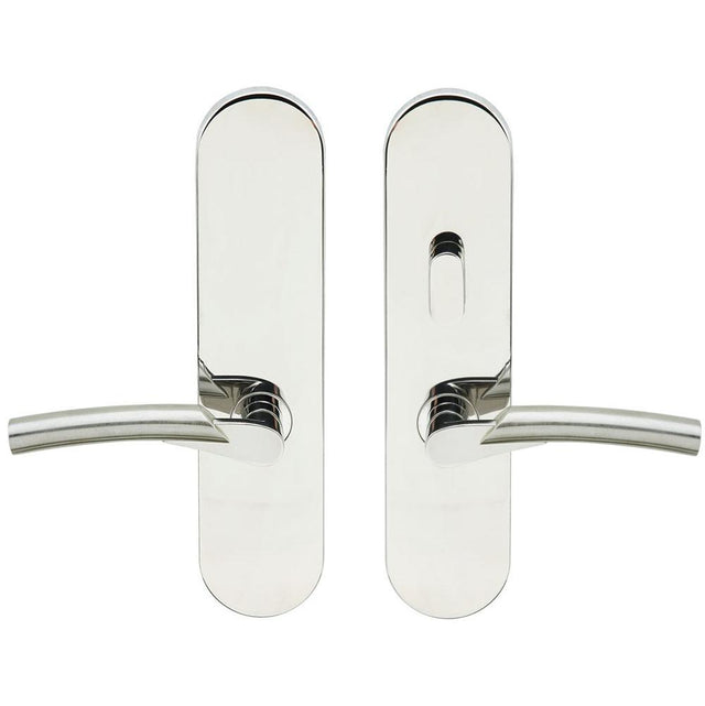 INOX - LA 223 Phoenix, TL4 w/Privacy Bolt, 2-3/8''  BS,SP,LH - Polished Stainless Steel
