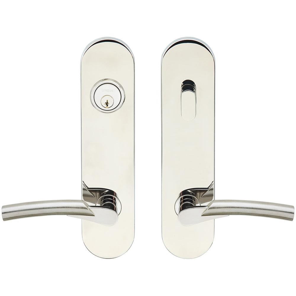 INOX - LA 223 Phoenix,TL4 Entry,Single Cyl 2-3/8'' BS,SP,RH - Polished Stainless Steel