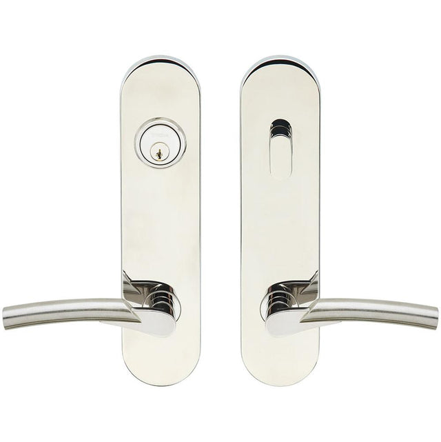 INOX - LA 223 Phoenix,TL4 Entry,Single Cyl 2-3/8'' BS,SP,RH - Polished Stainless Steel