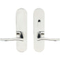 INOX - LA 225 Waterfall, TL4 w/Privacy Bolt, 2-3/8''  BS,32,RH - Polished Stainless Steel