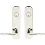 INOX - LA 225 Waterfall,TL4 Entry,Double Cyl 2-3/8'' BS,32 - Polished Stainless Steel