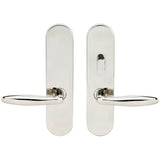INOX - LA 226 Summer, TL4 w/Privacy Bolt, 2-3/4''  BS,32,LH - Polished Stainless Steel