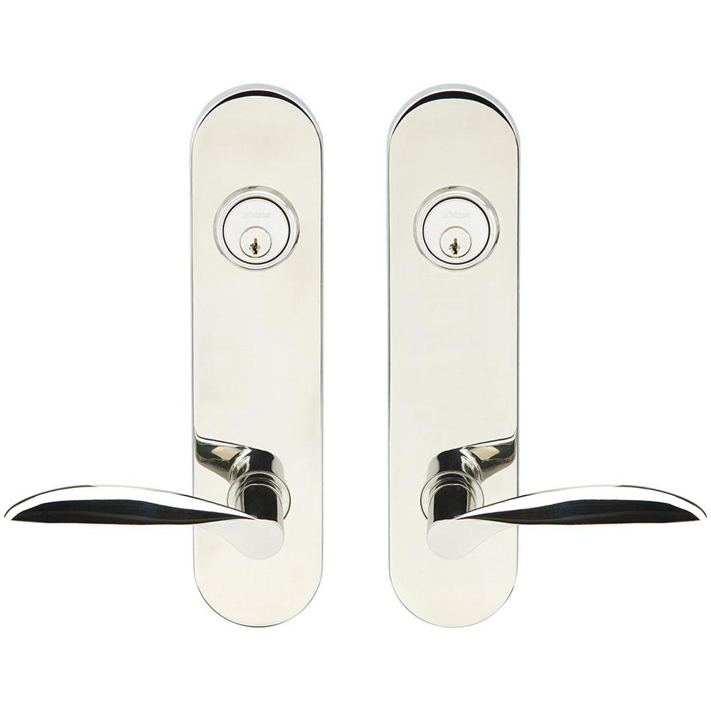 INOX - LA 227 Stratus,TL4 Entry,Double Cyl 2-3/4'' BS,32 - Polished Stainless Steel