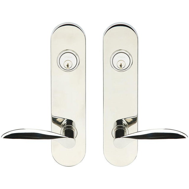 INOX - LA 227 Stratus,TL4 Entry,Double Cyl 2-3/4'' BS,32 - Polished Stainless Steel