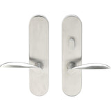 INOX - LA 227 Stratus, TL4 w/Privacy Bolt, 2-3/8''  BS,32D,RH - Satin Stainless Steel