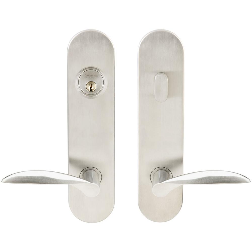 INOX - LA 227 Stratus,TL4 Entry,Single Cyl 2-3/8'' BS,32D,LH - Satin Stainless Steel