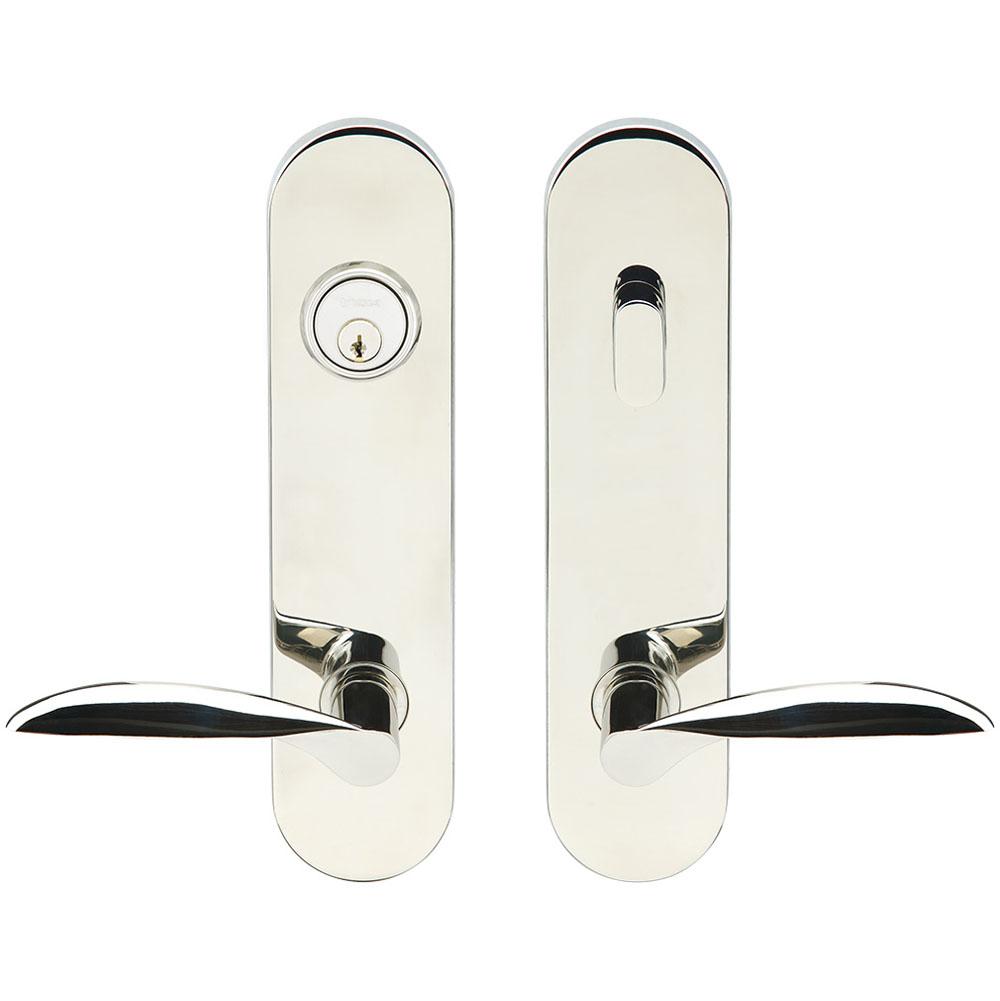 INOX - LA 227 Stratus,TL4 Entry,Single Cyl 2-3/8'' BS,32,RH - Polished Stainless Steel
