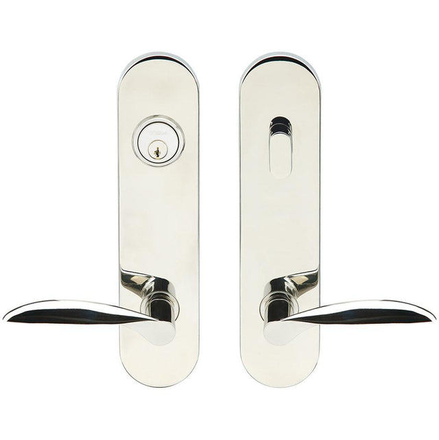 INOX - LA 227 Stratus,TL4 Entry,Single Cyl 2-3/8'' BS,32,RH - Polished Stainless Steel