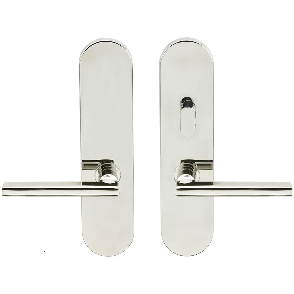 INOX - LA 243 Sunrise, TL4 w/Privacy Bolt, 2-3/4''  BS,32,RH - Polished Stainless Steel