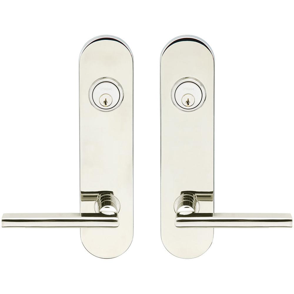 INOX - LA 243 Sunrise,TL4 Entry,Double Cyl 2-3/8'' BS,32 - Polished Stainless Steel