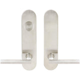 INOX - LA 243 Sunrise, Dummy Entry, 32D, RH - Satin Stainless Steel