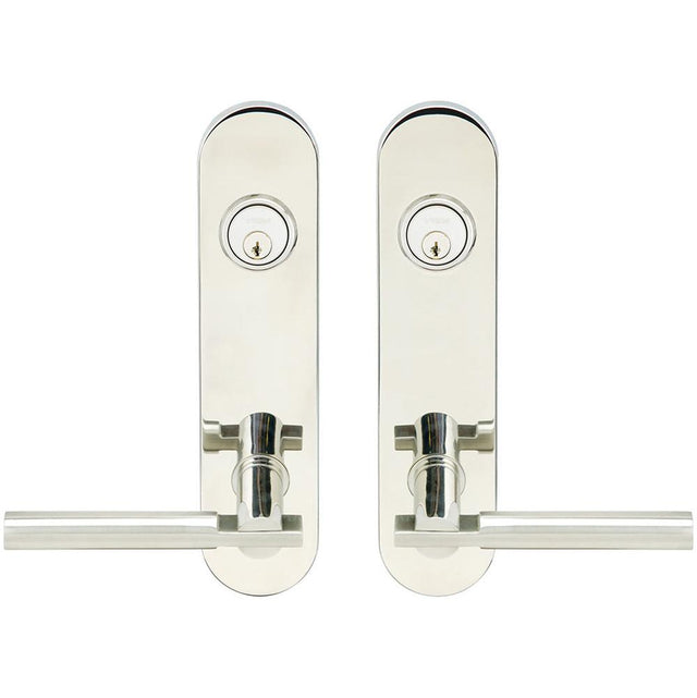 INOX - LA 251 Sequoia,TL4 Entry,Double Cyl 2-3/4'' BS,32 - Polished Stainless Steel