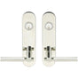INOX - LA 251 Sequoia,TL4 Entry,Double Cyl 2-3/4'' BS,32 - Polished Stainless Steel