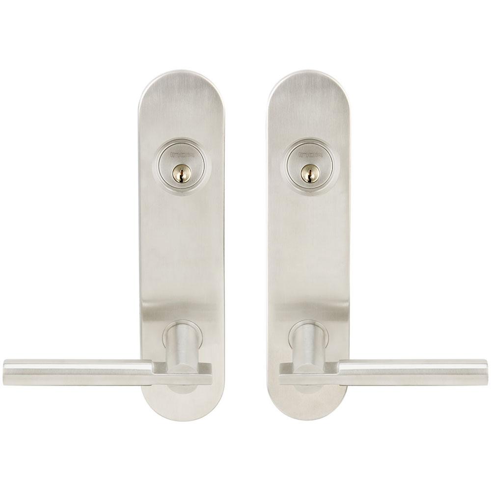 INOX - LA 251 Sequoia,TL4 Entry,Double Cyl 2-3/4'' BS,32D - Satin Stainless Steel