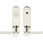 INOX - LA 251 Sequoia,TL4 Entry,Double Cyl 2-3/8'' BS,32 - Polished Stainless Steel