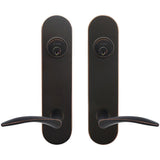 INOX - LA 311 Crest,TL4 Entry,Double Cyl 2-3/8'' BS,10B - Oil Rubbed Bronze