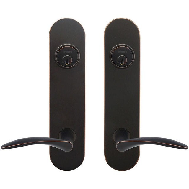 INOX - LA 311 Crest,TL4 Entry,Double Cyl 2-3/4'' BS,10B - Oil Rubbed Bronze