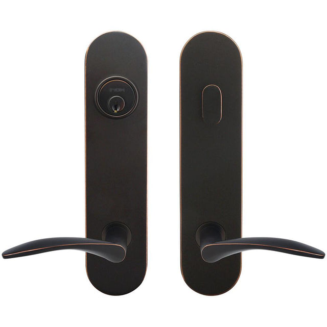 INOX - LA 311 Crest,TL4 Entry,Single Cyl 2-3/4'' BS,10B,RH - Oil Rubbed Bronze