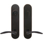 INOX - LA 311 Crest,TL4 Entry,Single Cyl 2-3/8'' BS,10B,RH - Oil Rubbed Bronze