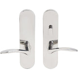 INOX - LA 311 Crest, TL4 w/Privacy Bolt, 2-3/4''  BS,32,RH - Polished Stainless Steel