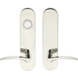 INOX - LA 311 Crest, Dummy Entry, 32, RH - Polished Stainless Steel