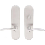INOX - LA 311 Crest, TL4 w/Privacy Bolt, 2-3/8''  BS,32D,RH - Satin Stainless Steel
