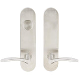 INOX - LA 311 Crest, Dummy Entry, 32D, LH - Satin Stainless Steel