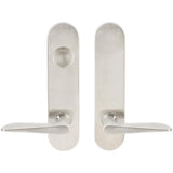 INOX - LA 344 Ecco, Dummy Entry, 32D, LH - Satin Stainless Steel