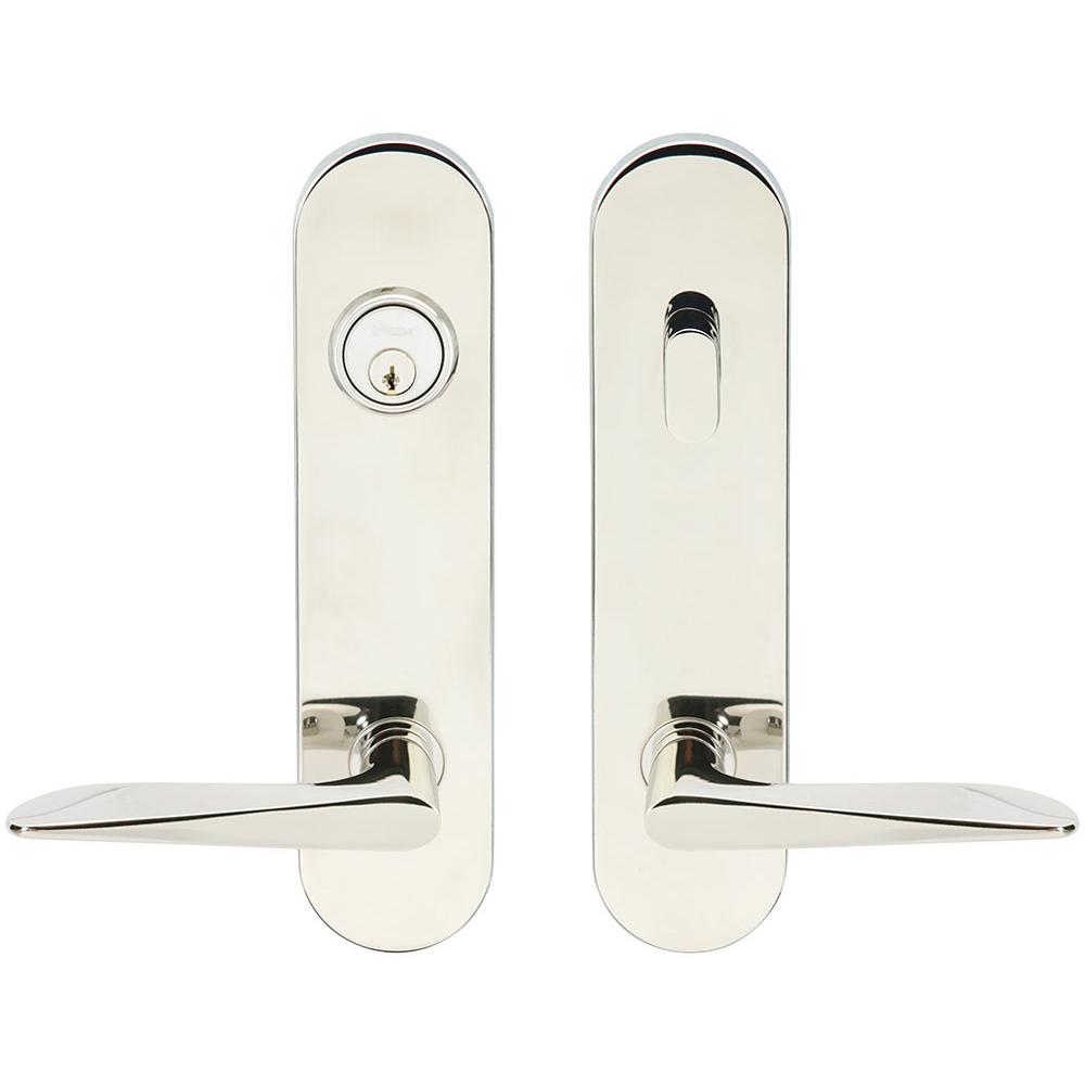 INOX - LA 344 Ecco,TL4 Entry,Single Cyl 2-3/8'' BS,32,LH - Polished Stainless Steel