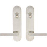 INOX - LA 345 Tokyo,TL4 Entry,Double Cyl 2-3/8'' BS,32D - Satin Stainless Steel
