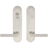 INOX - LA 345 Tokyo, Dummy Entry, 32D, RH - Satin Stainless Steel