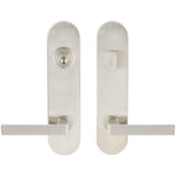 INOX - LA 345 Tokyo,TL4 Entry,Single Cyl 2-3/4'' BS,32D,RH - Satin Stainless Steel