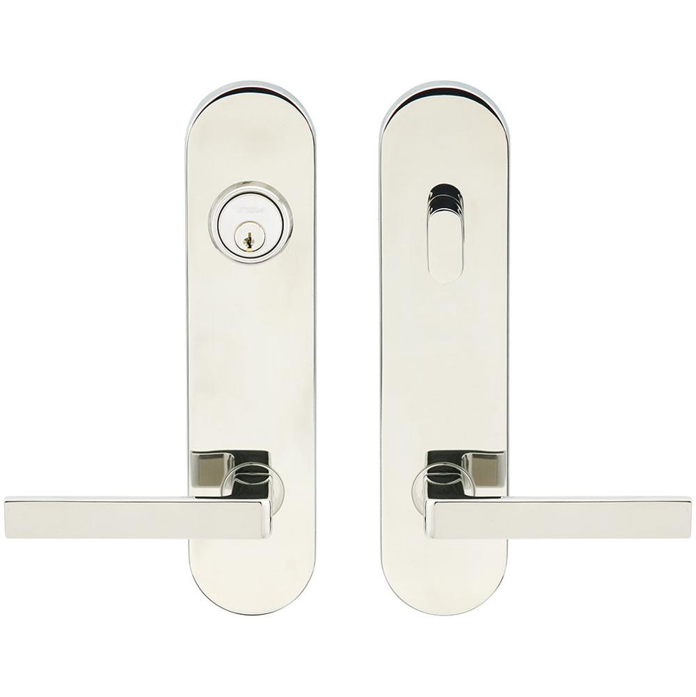 INOX - LA 345 Tokyo,TL4 Entry,Single Cyl 2-3/8'' BS,32,LH - Polished Stainless Steel