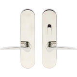 INOX - LA 351 Toronto, TL4 w/Privacy Bolt, 2-3/8''  BS,32,LH - Polished Stainless Steel