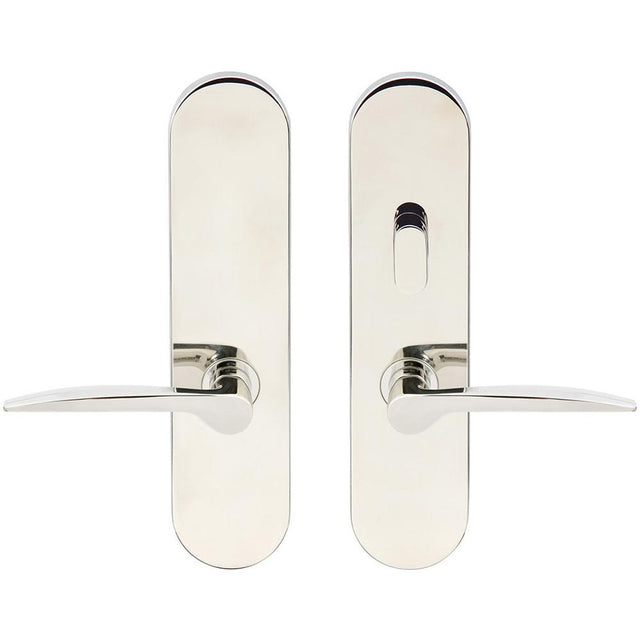 INOX - LA 351 Toronto, TL4 w/Privacy Bolt, 2-3/8''  BS,32,RH - Polished Stainless Steel