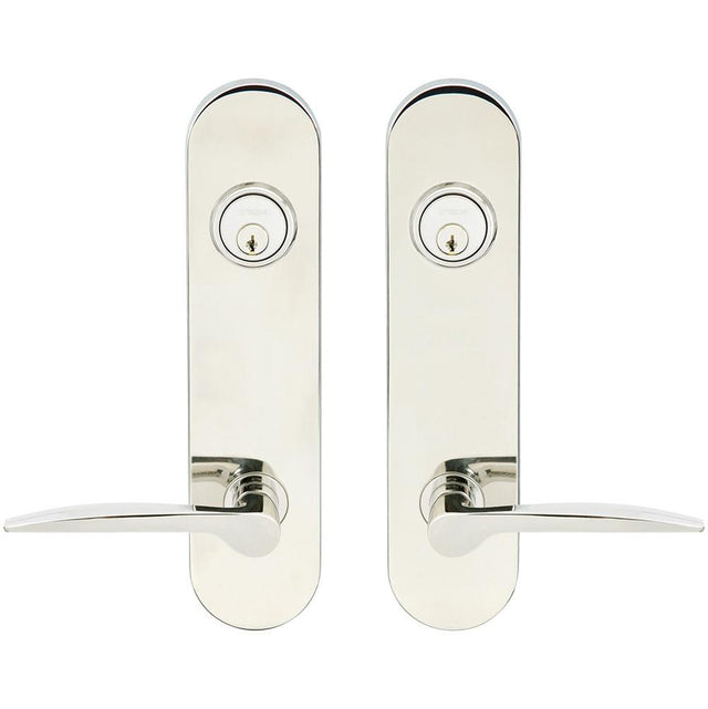 INOX - LA 351 Toronto,TL4 Entry,Double Cyl 2-3/4'' BS,32 - Polished Stainless Steel