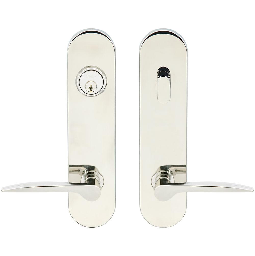 INOX - LA 351 Toronto,TL4 Entry,Single Cyl 2-3/8'' BS,32,LH - Polished Stainless Steel