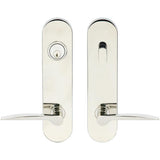 INOX - LA 351 Toronto,TL4 Entry,Single Cyl 2-3/8'' BS,32,LH - Polished Stainless Steel