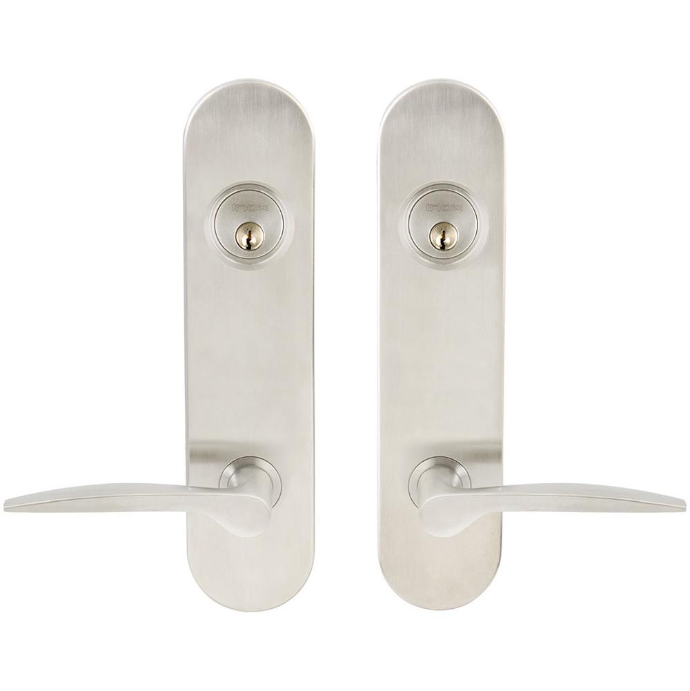 INOX - LA 351 Toronto,TL4 Entry,Double Cyl 2-3/8'' BS,32D - Satin Stainless Steel