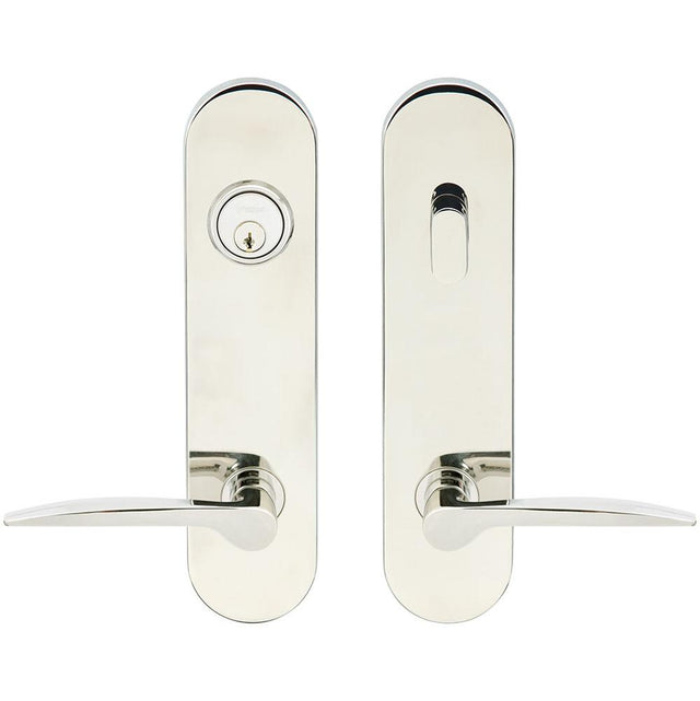 INOX - LA 351 Toronto,TL4 Entry,Single Cyl 2-3/4'' BS,32,RH - Polished Stainless Steel