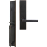INOX - ME Handleset MT Mortise 105 Frankfurt Full Dummy 10B RH - Oil Rubbed Bronze